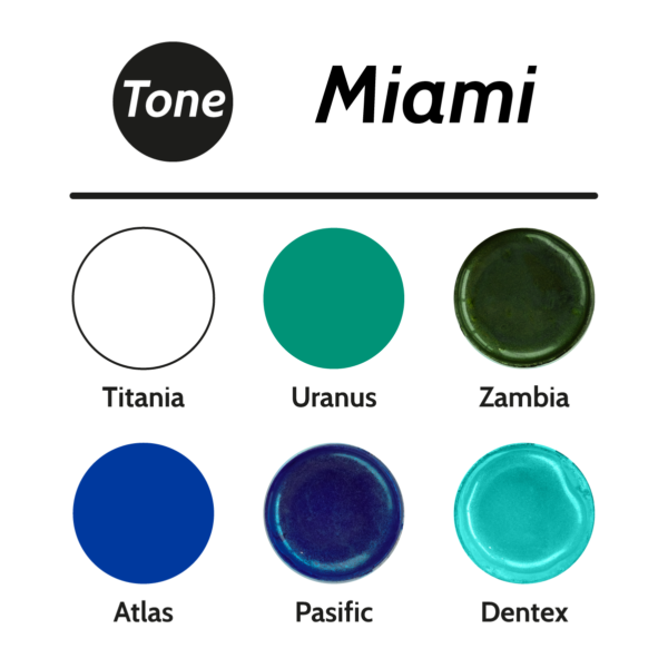 Tone Miami Epoxy Pigment Set